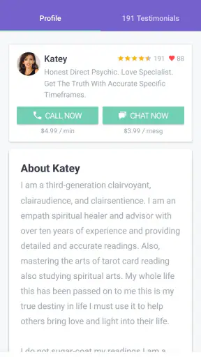 Live Psychic Chat screenshot