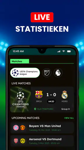 Live Voetbal Uitslagen screenshot