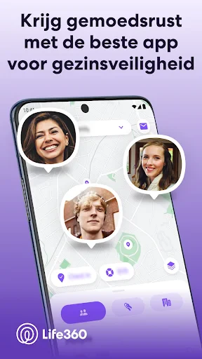 Locatie delen met Life360 screenshot