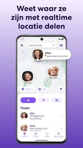Locatie delen met Life360 screenshot