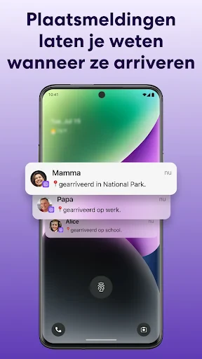 Locatie delen met Life360 screenshot