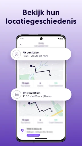 Locatie delen met Life360 screenshot
