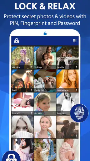 LockMyPix Foto & Video Opslag screenshot