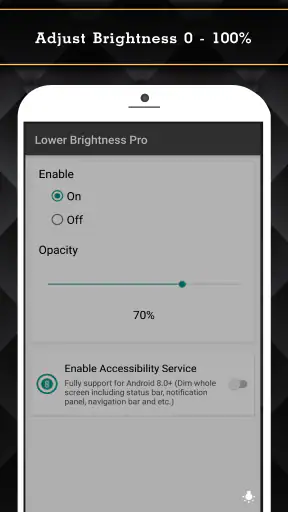 Lower Brightness Pro screenshot