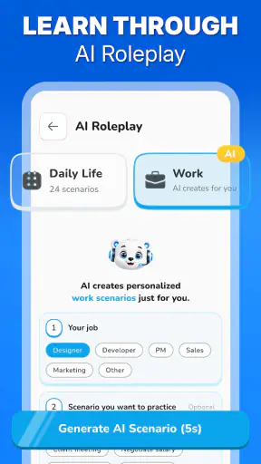 Lurnia: AI Language Tutor screenshot
