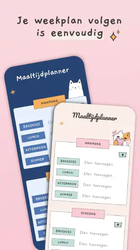 Maaltijdplanner & weekmenu screenshot