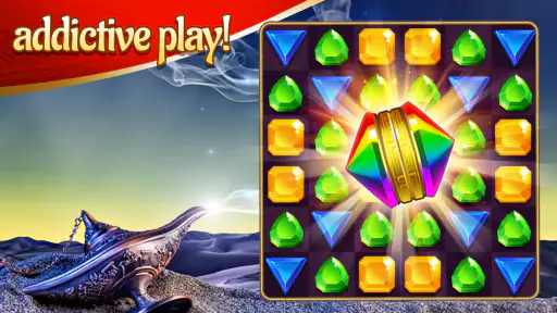 Magic Lamp - Match 3 Adventure screenshot