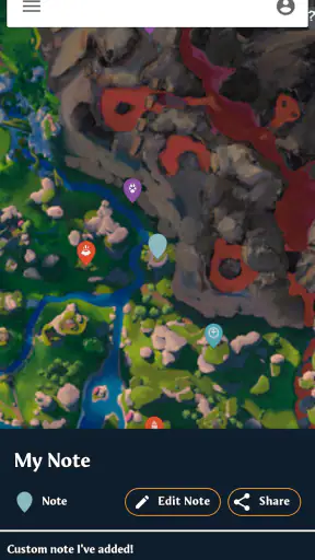 MapGenie: Fenyx Rising Map screenshot