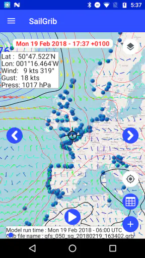 Marine Weather Pro| SailGrib screenshot