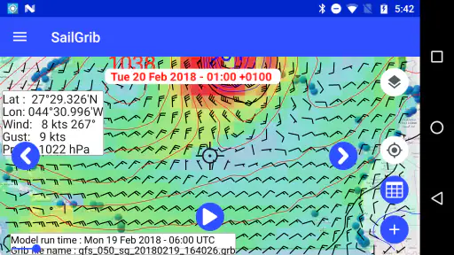 Marine Weather Pro| SailGrib screenshot
