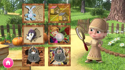 Masha and the Bear Educational screenshot