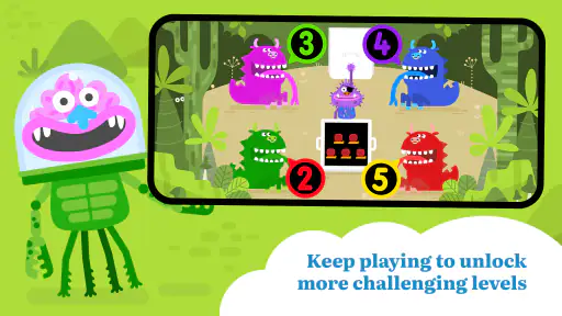 Maths: Teach Monster Numbers screenshot