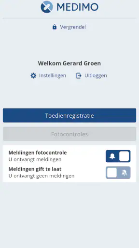 MedimoApp screenshot