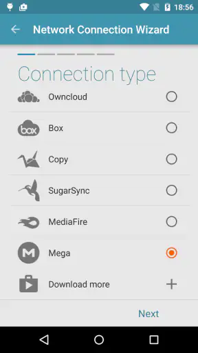 Mega Plugin for Solid Explorer screenshot