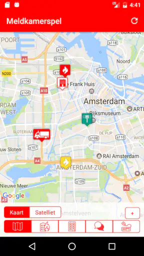 Meldkamerspel screenshot