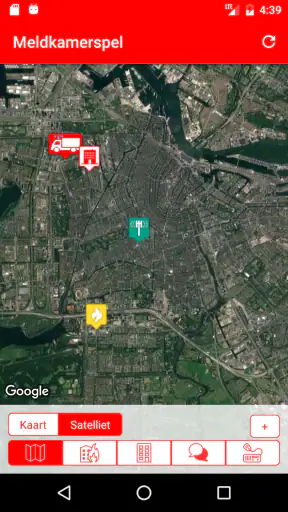 Meldkamerspel screenshot