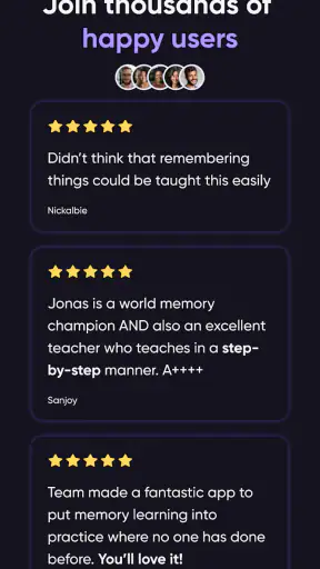 memoryOS - Improve your Memory screenshot