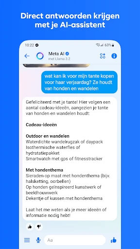 Messenger screenshot