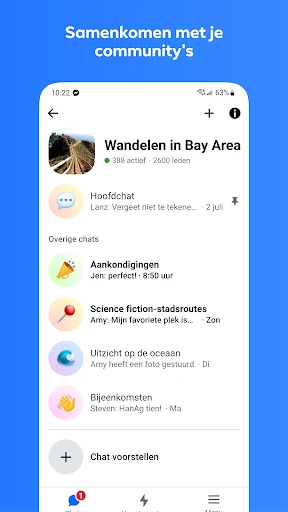 Messenger screenshot