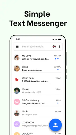 Messenger: Text, SMS Launcher screenshot