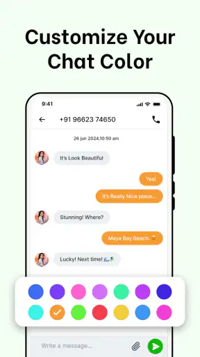 Messenger: Text, SMS Launcher screenshot