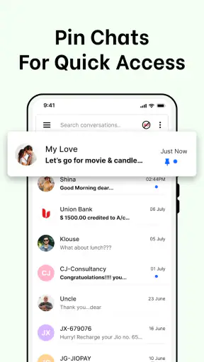 Messenger: Text, SMS Launcher screenshot