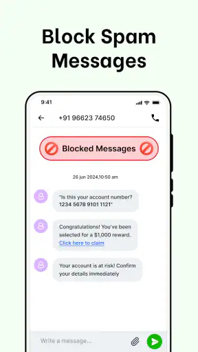 Messenger: Text, SMS Launcher screenshot