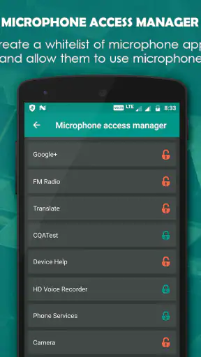 Microphone Blocker screenshot