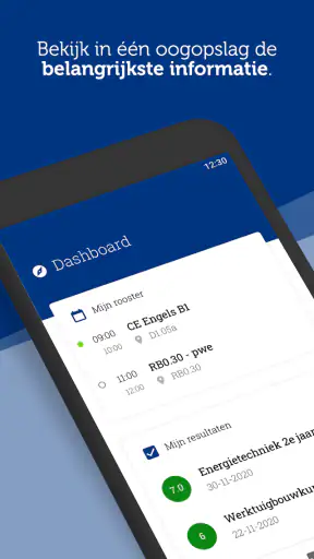 Mijn Alfa-college screenshot