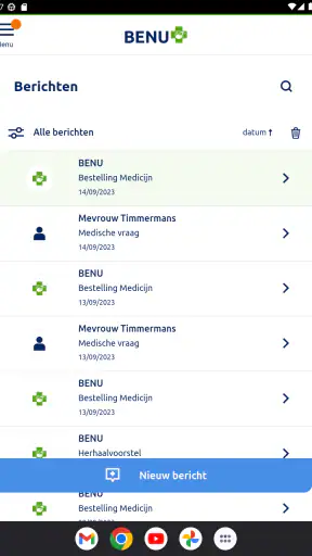 Mijn BENU screenshot
