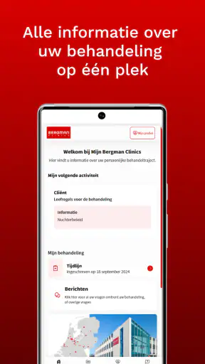 Mijn Bergman Clinics screenshot