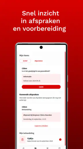 Mijn Bergman Clinics screenshot