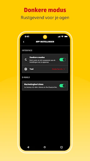 Mijn DHL screenshot