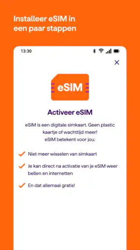 Mijn Simyo screenshot