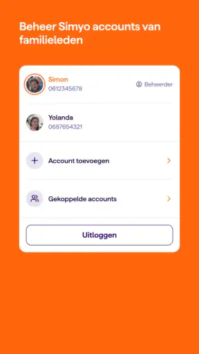 Mijn Simyo screenshot