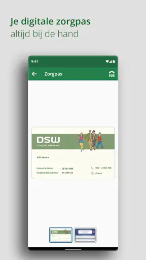 MijnDSW screenshot