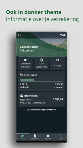 MijnDSW screenshot