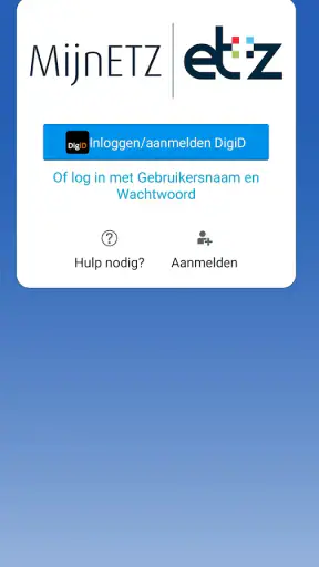 MijnETZ screenshot