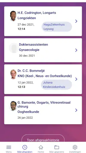 MijnHaga screenshot
