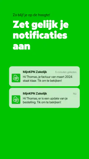MijnKPN Zakelijk screenshot