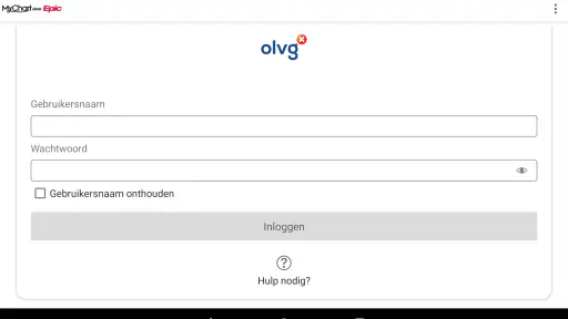 MijnOLVG screenshot