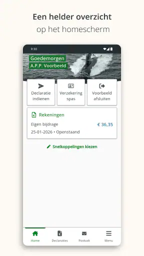 MijnSZVK screenshot
