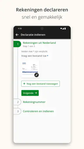 MijnSZVK screenshot