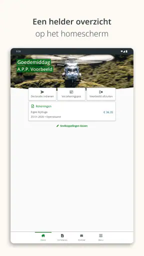 MijnSZVK screenshot