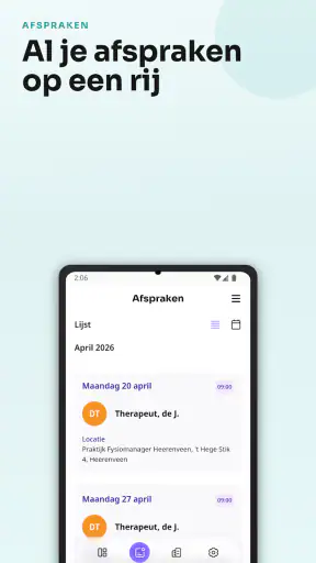 MijnZorgtoegang screenshot