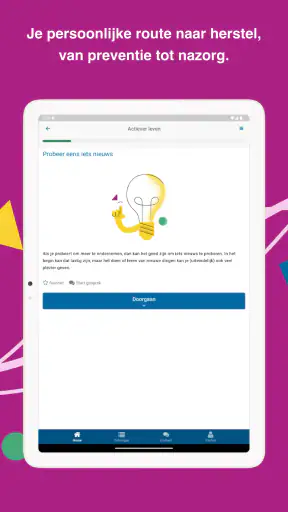 Minddistrict screenshot