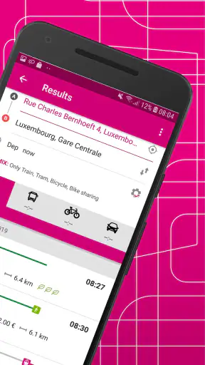 Mobiliteit.lu screenshot