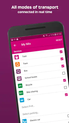 Mobiliteit.lu screenshot