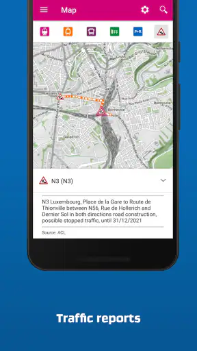 Mobiliteit.lu screenshot