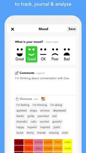 Moodfit: Mental Health Fitness screenshot